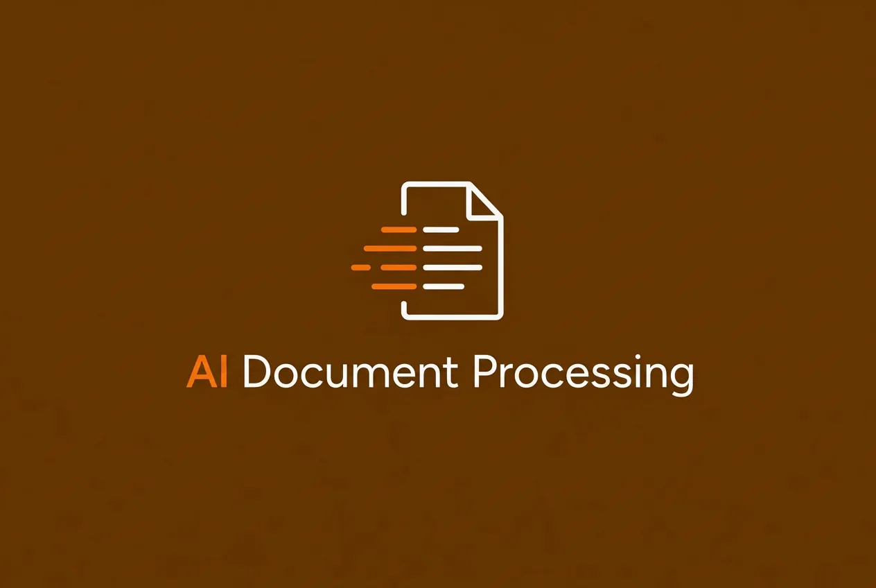 AI Document Processing — Intelligent Document Analysis & Automation Platform